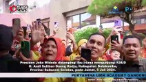 Kunker Jokowi dan Ibu Iriana ke Bulukumba Tinjau RSUD H Andi Sulthan Daeng Radja dan Pasar Cekkeng