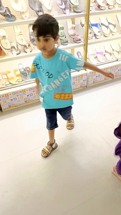 Enjoying shopping