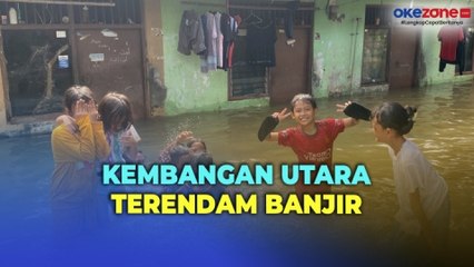 Melihat Kondisi Kelurahan Kembangan Utara Jakbar yang Terendam Banjir