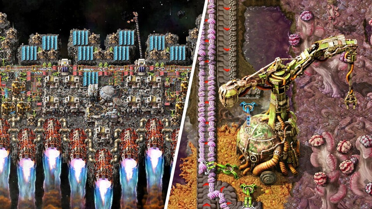 Gigantisches addon factorio: space age sprengt grenzen