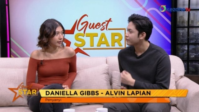GUEST STAR: Daniella Gibbs dan Alvin Lapian Siap Ramaikan Industri Musik Tanah Air