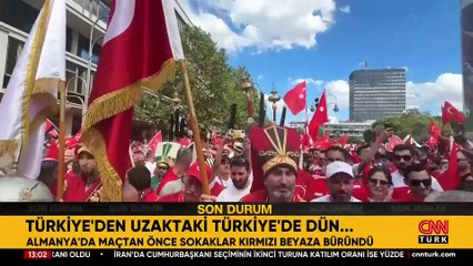 Türkiye'den uzaktaki Türkiye'de dün... EURO 2024'e buruk veda!