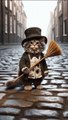 cat celebrating chimney sweep festival  / cat celebrating chimney sweep festival 2024.#cat#cutecat#kitten#kitty#catlover