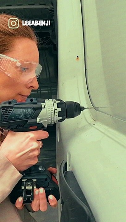 instructions: adding a window to a van
