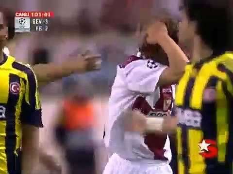Sevilla 3-2 Fenerbahçe SK 04.03.2008 UCL ROUND 16 RÖVANŞ FULL UZATMALAR