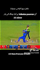 Nicholas pooran one Man army