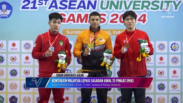 Kontinjen AUG Malaysia lepasi sasaran awal 35 Pingat Emas