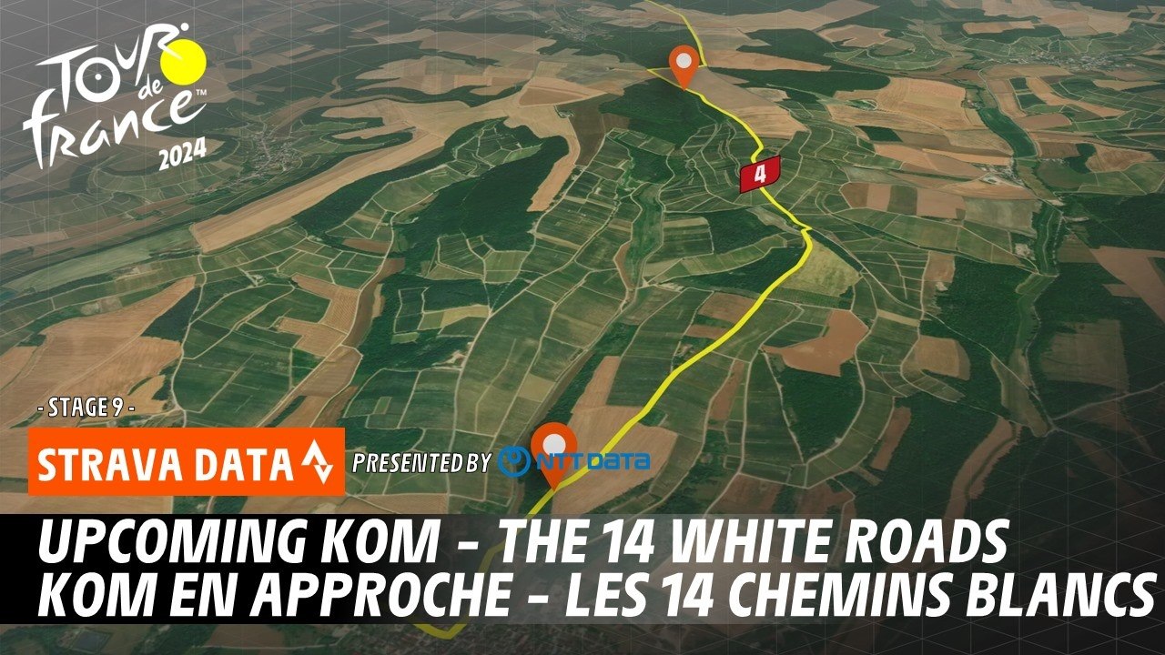 Strava KOMs the 14 white roads Tour de France 2024 Vidéo Dailymotion