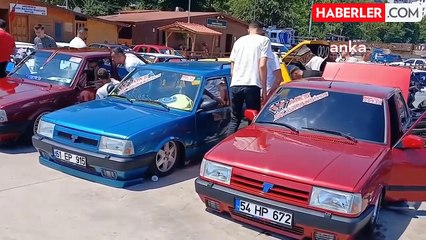 Akçakoca'da düzenlenen otomobil festivali modifiye tutkunlarını bir araya getirdi