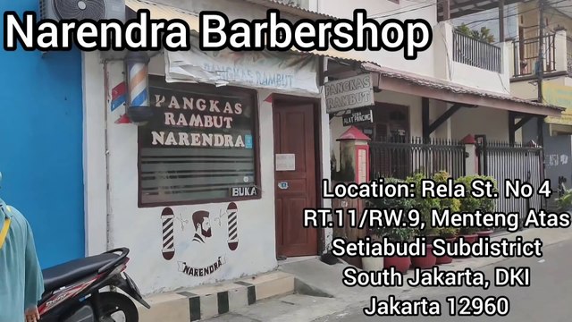 Indonesian ASMR barbershop Massage and Hair Shaving
