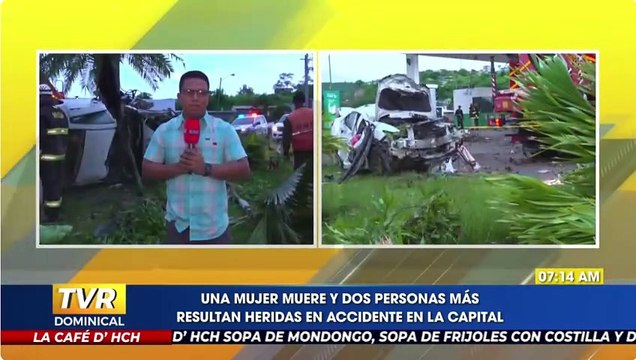 Brutal accidente vial cobra la vida de una persona y deja varios herido en el Anillo Periférico de la capital