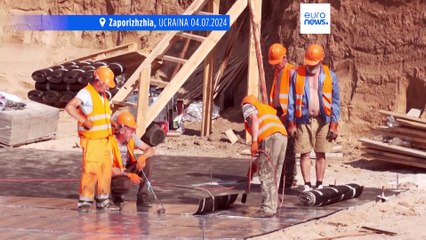 Guerra in Ucraina, in costruzione la prima scuola sotterranea di Zaporizhzhia
