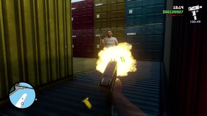GTA SA Remastered First Person Mod
