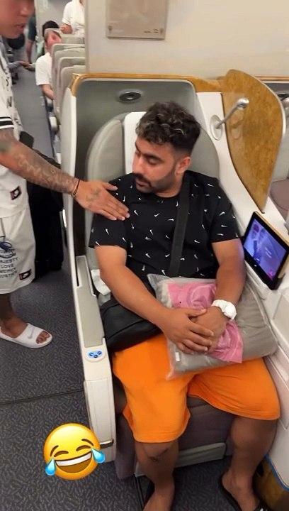 He is sitting wrong place