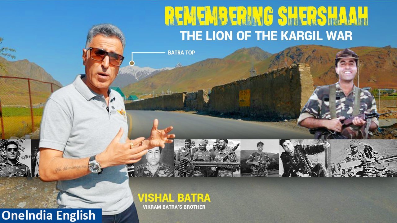 Kargil Chronicles| Vishal Batra's Emotional Tribute to His Twin Brother Capt. Vikram Batra| OneIndia