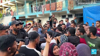 Gaza : une école de l'UNRWA frappée à Nuseirat