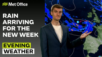Met Office Evening Weather Forecast 07/07/24 – Rain coming in