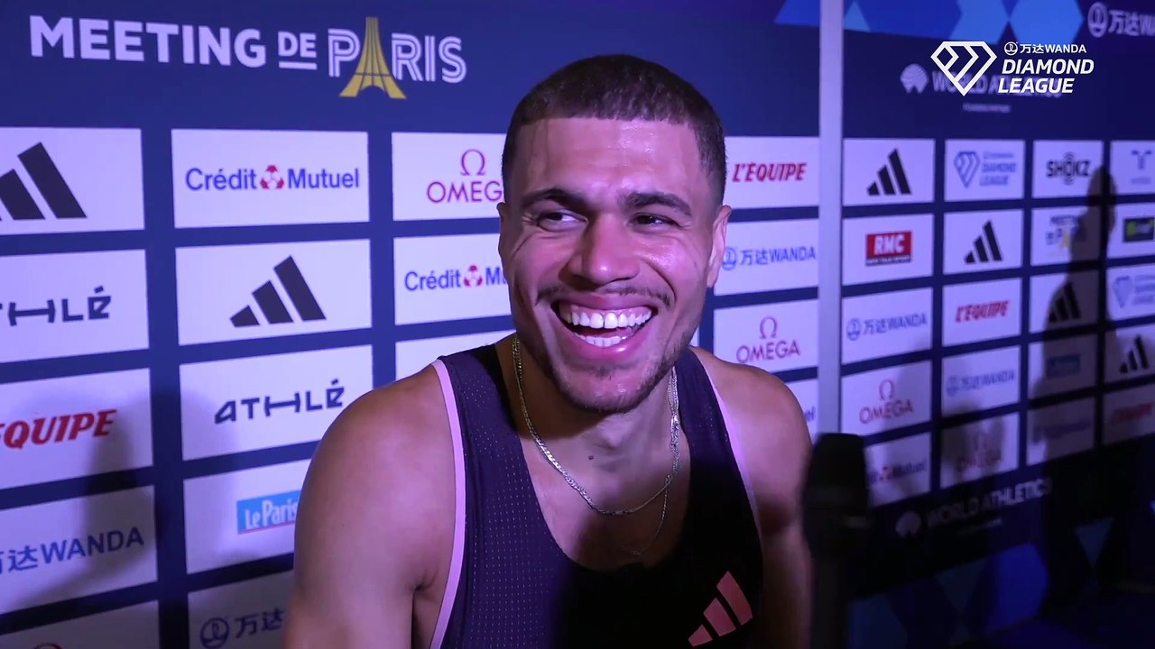 Athlétisme - Wilfried Happio: "c'est cool de se confronter aux meilleurs"