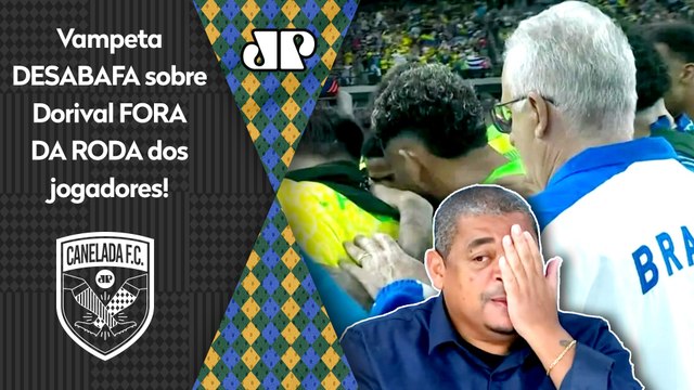 EU JURO POR DEUS, cara! Quando EU VI o Dorival FORA DA RODA... Vampeta DETONA jogadores da Seleção