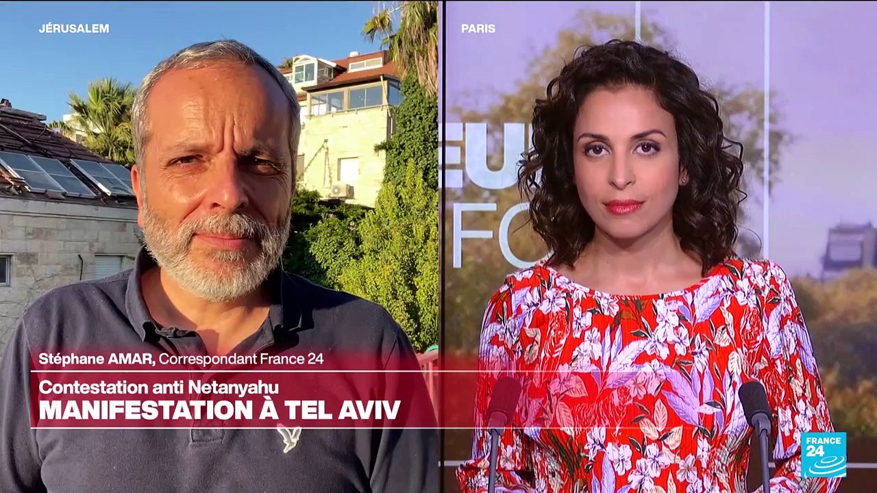 En Israël, des manifestants exhortent Netanyahu à signer un accord sur les otages