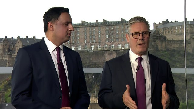 Keir Starmer celebrates Scottish Labour success