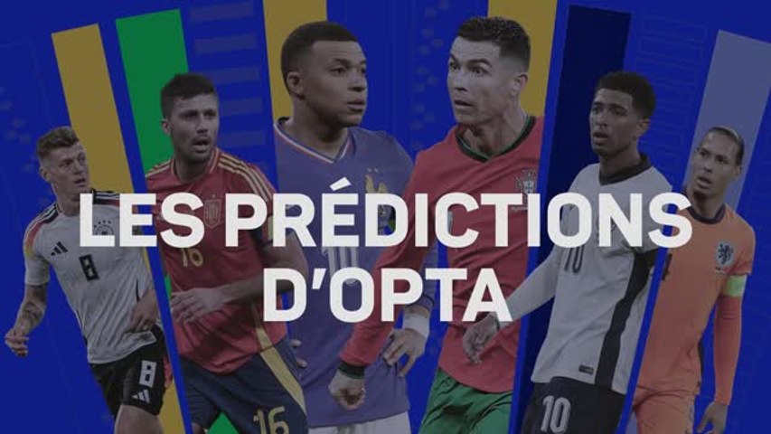 Les prédictions d'Opta : qui atteindra la finale de l'Euro 2024 ?
