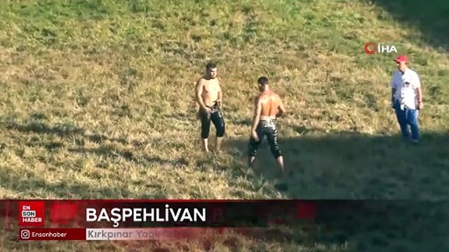 Kırkpınar Yağlı Güreşleri'nin başpehlivanı Yusuf Can Zeybek oldu