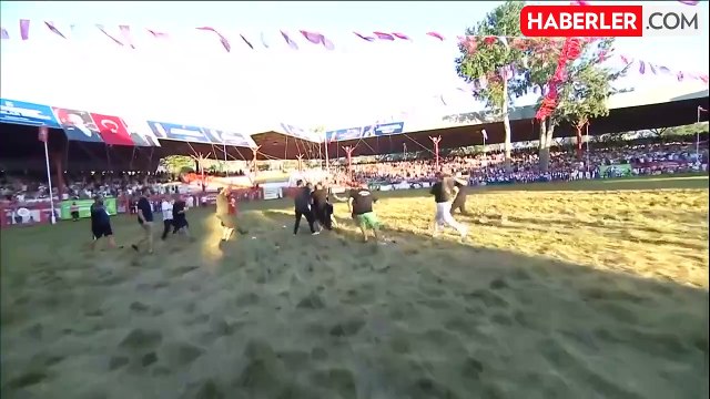 663. Tarihi Kırkpınar Yağlı Güreşleri'nde Yusuf Can Zeybek başpehlivan oldu