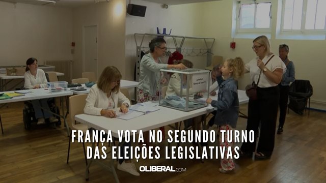 França vota no segundo turno das eleições legislativas