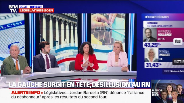 Résultats législatives 2024: Abroger la réforme des retraites, de l'assurance-chômage, ce sont des décrets assure Manon Aubry