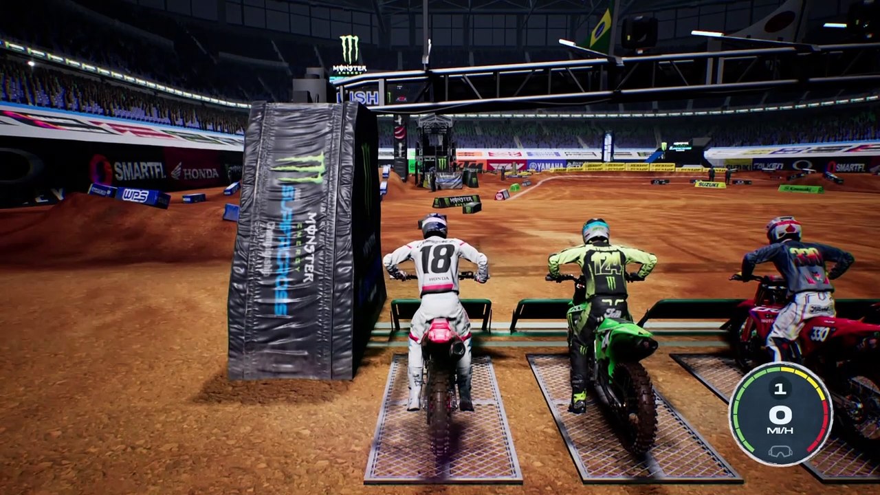 First Race in Supercross