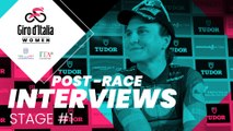 Giro d'Italia Women 2024 | Stage 1: post-race interviews