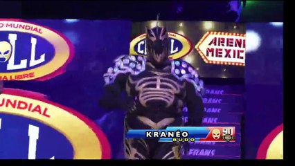 El Audaz, Guerrero Maya Jr., Hombre Bala Jr. vs El Coyote, Kráneo, Okumura