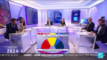 Législatives : un millier de sympathisants de gauche réunis en célébration sur la Place de la République à Paris