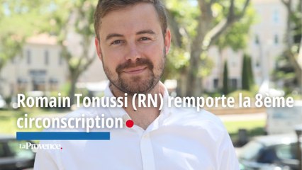 Romain Tonussi remporte la 8e circonscription des Bouches-du-Rhône avec 300 voix d'écart