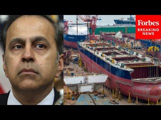 'This Gap Is Very Hard To Narrow': Dem Lawmaker Warns Of China's Shipbuilding Dominance Over US