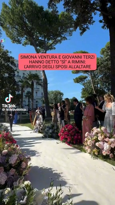 matrimonio Simona ventura e Giovanni terzi