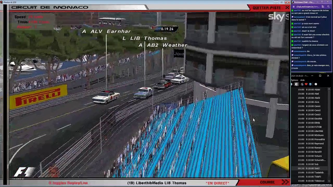 NascarLegacy S1 | 1963 : Monaco 2/16 | qualifs et courses