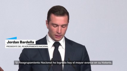 Bardella : "Estos acuerdos electorales están arrojando a Francia en los brazos de la extrema izquierda"