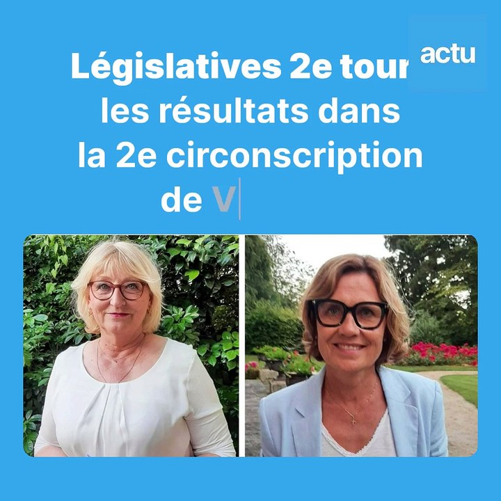 Législatives 2024 en Vendée : les résultats du 2e tour dans la 2e circonscription