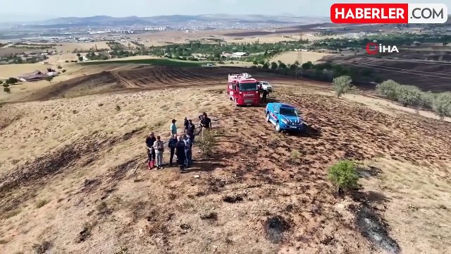 Kırıkkale'de sorumsuzluğun resmi! Mangal ateşi, 3 bin dönüm tarım arazisini küle çevirdi