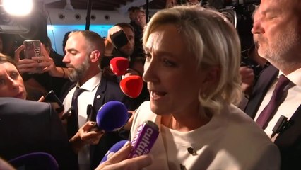 Législatives 2024 : Marine Le Pen veut voir une "victoire différée