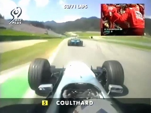 F1 – David Coulthard (McLaren Mercedes V10) Onboard – Austria 1998