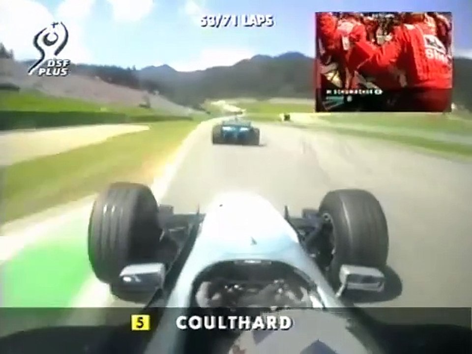 F1 – David Coulthard (McLaren Mercedes V10) Onboard – Austria 1998