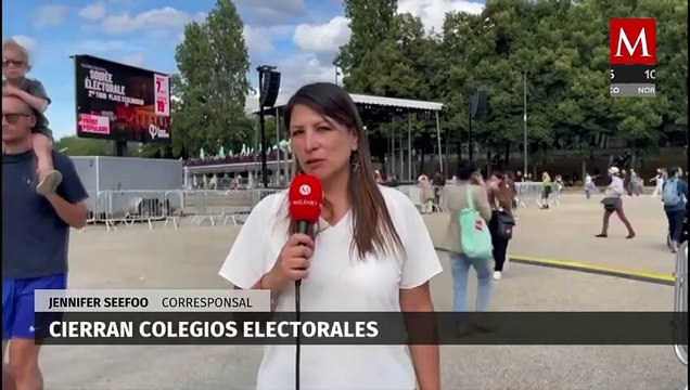 En Francia, cierran colegios electorales tras segunda vuelta