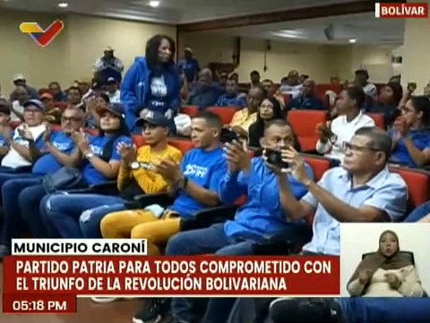 Bolívar | PPT respalda candidatura presidencial del ciudadano Nicolás Maduro