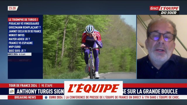 Turgis sort vainqueur des chemins blancs - Cyclisme - Tour de France