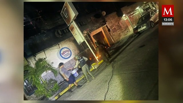 Individuos incendian dos restaurantes en Coatzacoalcos, Veracruz