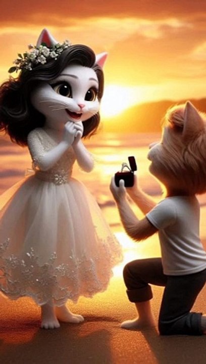 Purpose of male cat to female cat #viral#trending#trend