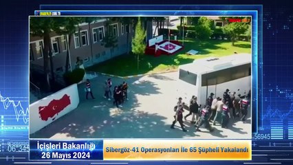 Sibergöz-41 Operasyonları İle 65 Şüpheli Yakalandı